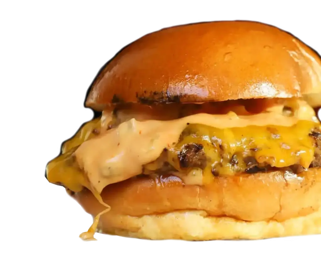 Fresh Cheesy Black Burger Made for the Perfect Lunch Break