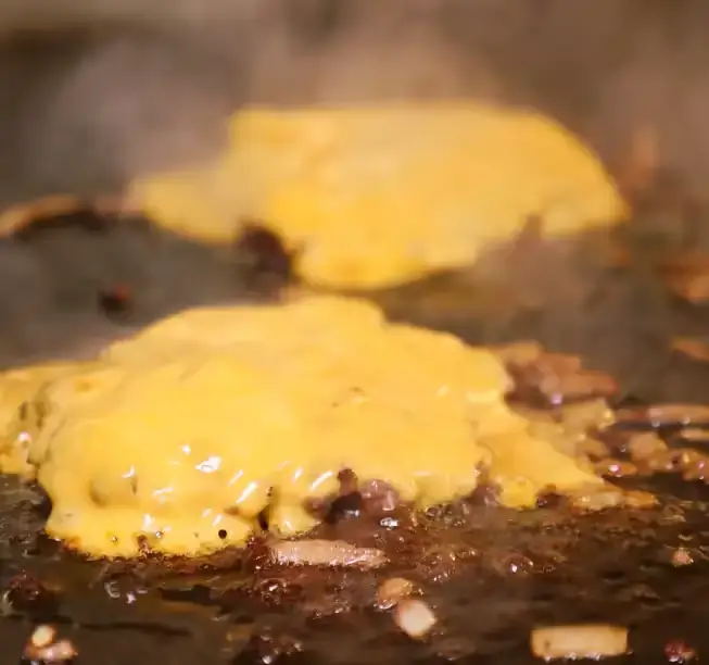 Cheesy Smash Burger Patties Made for Late Night Cravings in NYC